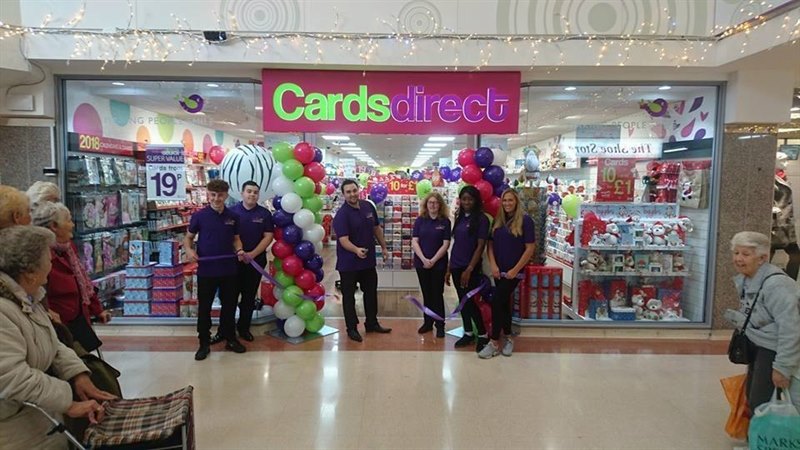 Cards direct in The Mercury Shopping Centre