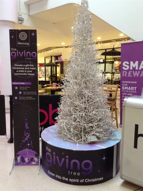 The Giving Tree arrives at The Mercury until 23rd December 