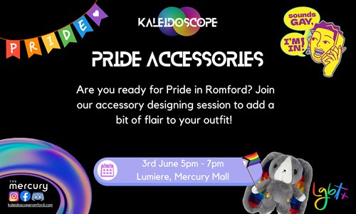Kaleidoscope - Pride accessories 
