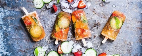 We're loving Pimm's ice lollies