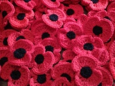 Breakfast Club - Knitting Poppies for The British Legion