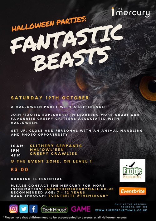 Halloween Parties - Fantastic Beasts 