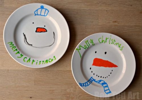 Big Draw - Christmas Plate Workshop 