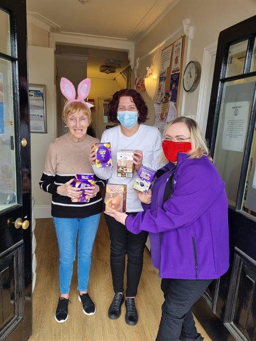 Shoppers donate over 200 Easter eggs to elderly people in Havering
