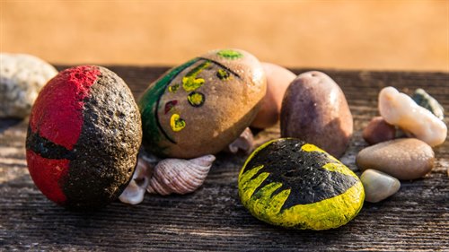 Breakfast Club - Pebble Painting with April