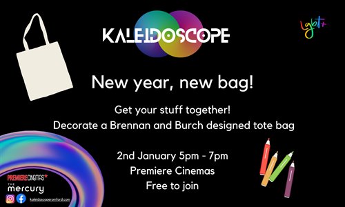 Kaleidoscope - Personalising Tote Bag 