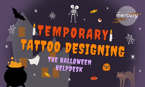 The Halloween Helpdesk - Spooky Temporary Tattoo Designing