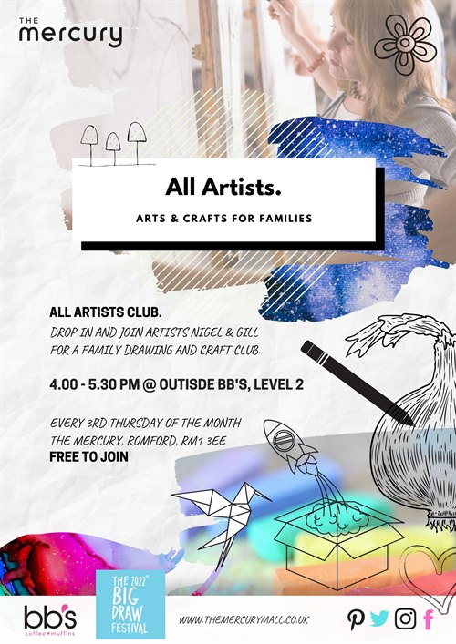 Three Art Thursday - All Artists Club
