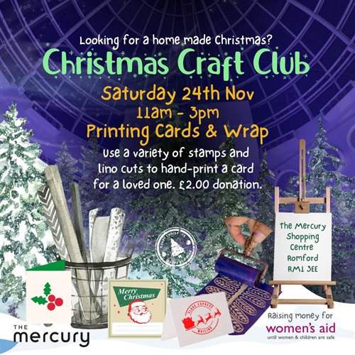 Christmas Craft Club - Printed Cards 