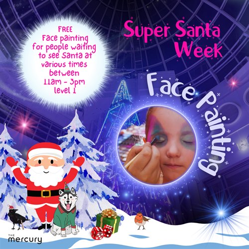 Super Santa Week - Friday Face Painting