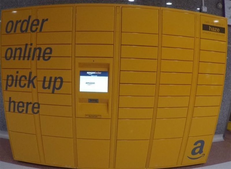 Amazon Locker in The Mercury Shopping Centre