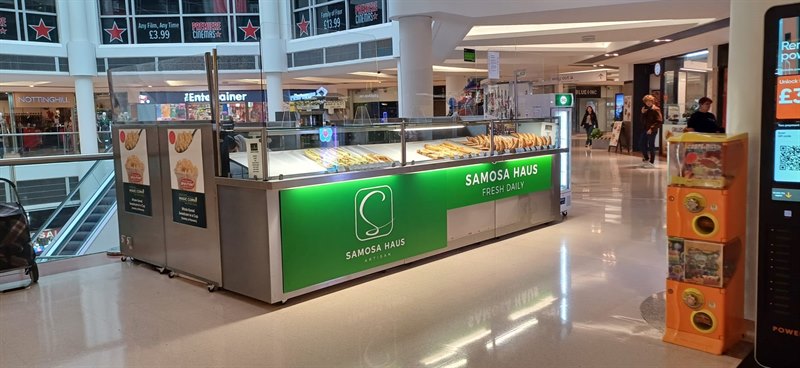 Samosa Haus in The Mercury Shopping Centre