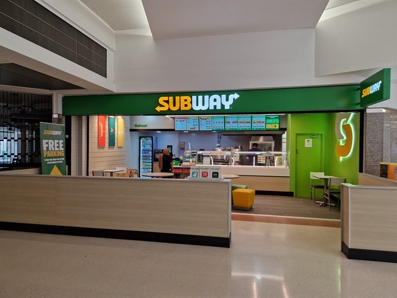 Subway in The Mercury Shopping Centre