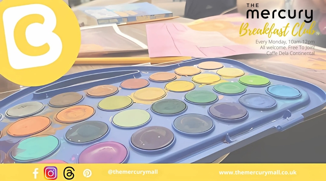 Breakfast Club - Watercolour painting with Nigel