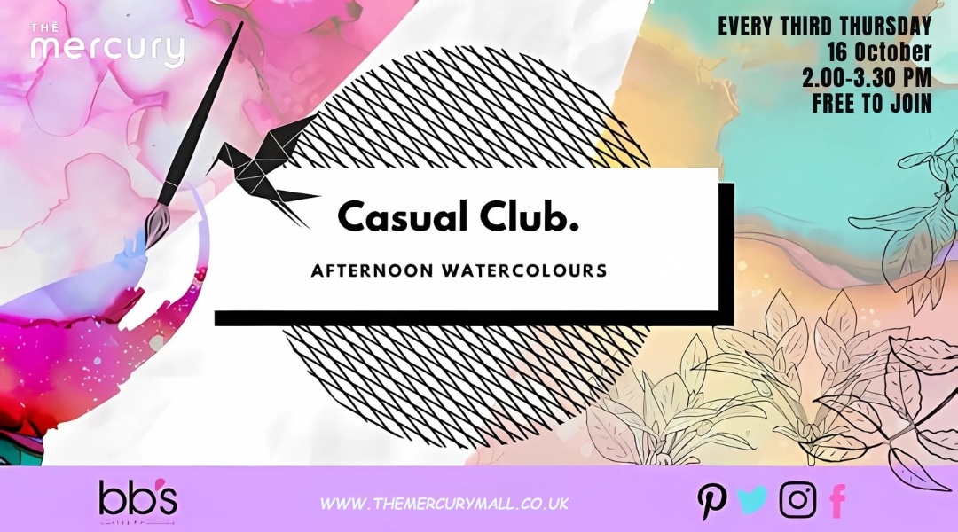 Three Art Thursday - Casual Club - October