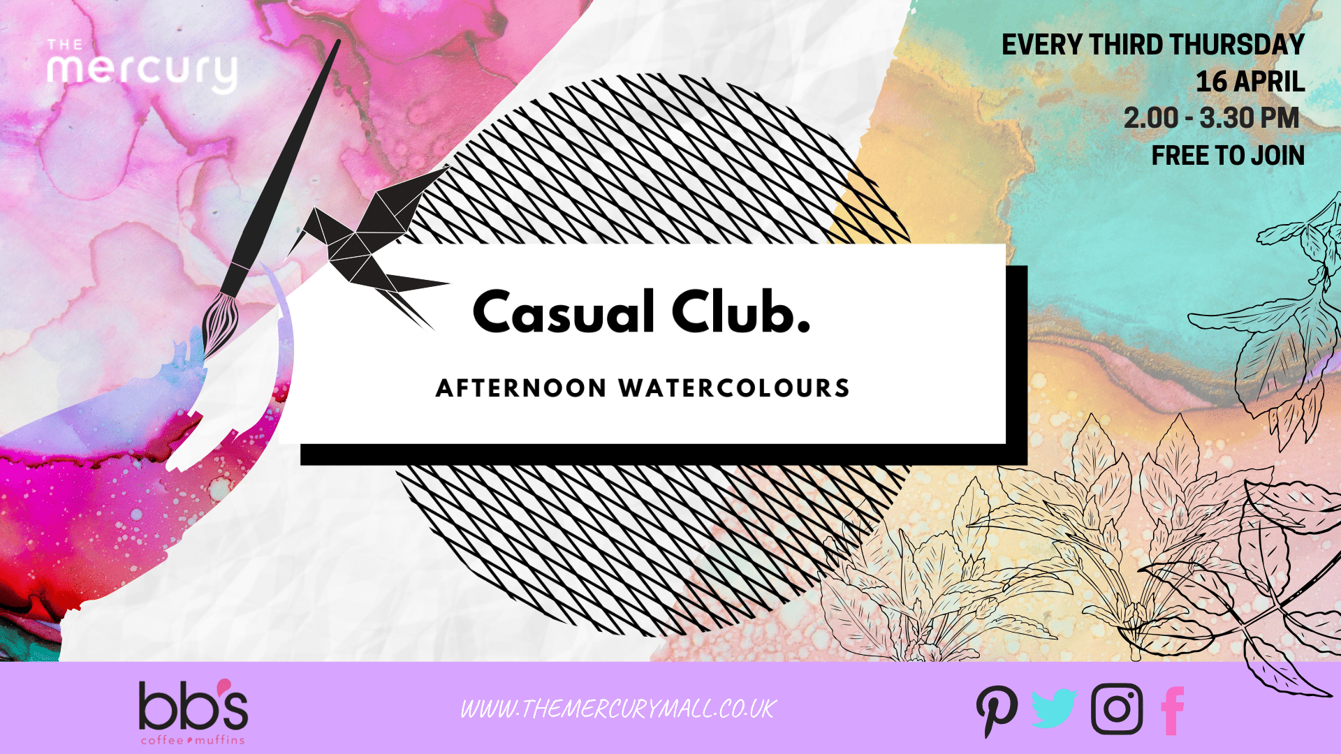 Casual Club April Poster