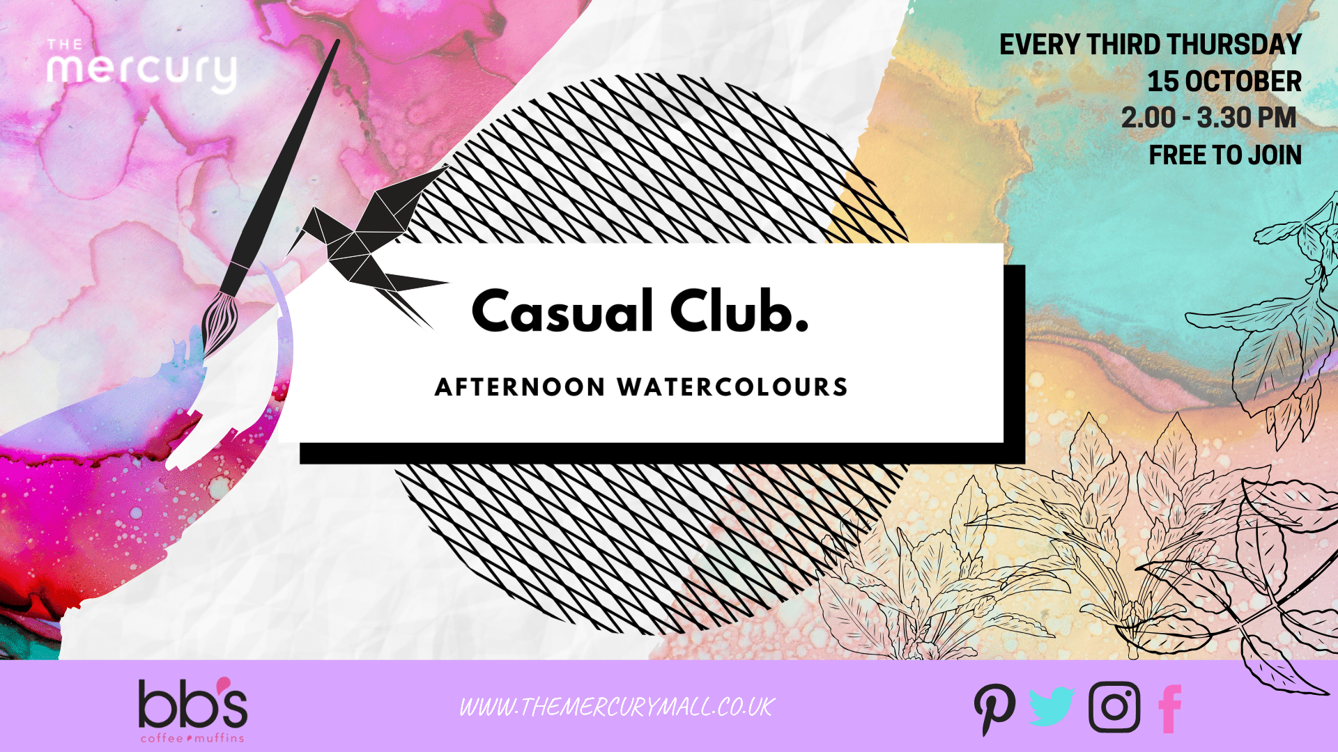 Casual Club October Poster