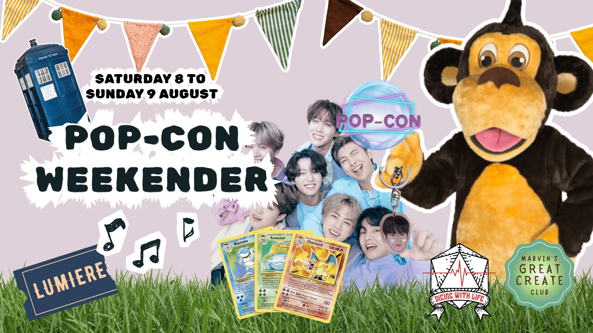 Pop Con Weekend and Marvin's Cover